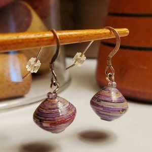 Multi-color bead drop dangles